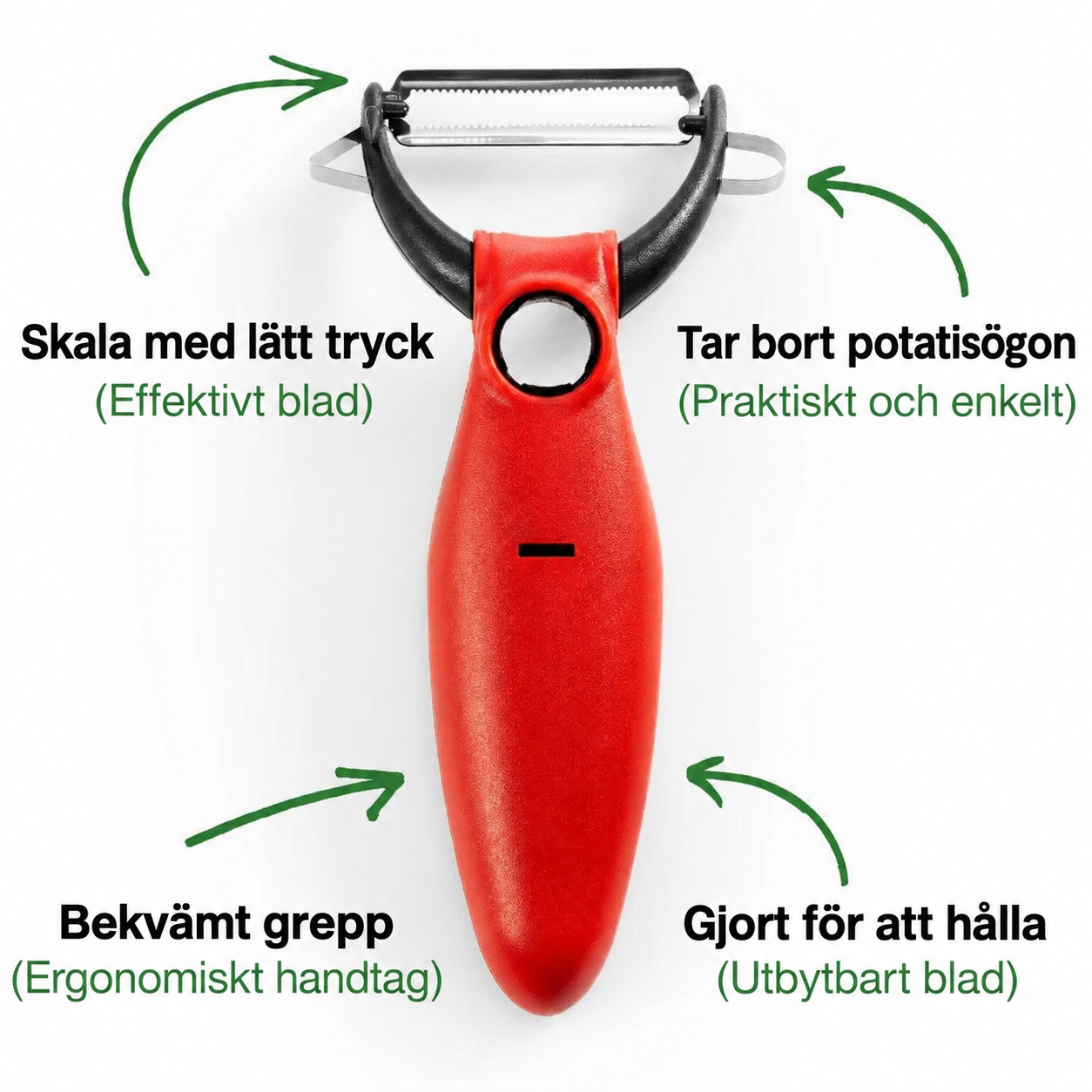 Épluche-Tout grönsaksskalare + extra blad