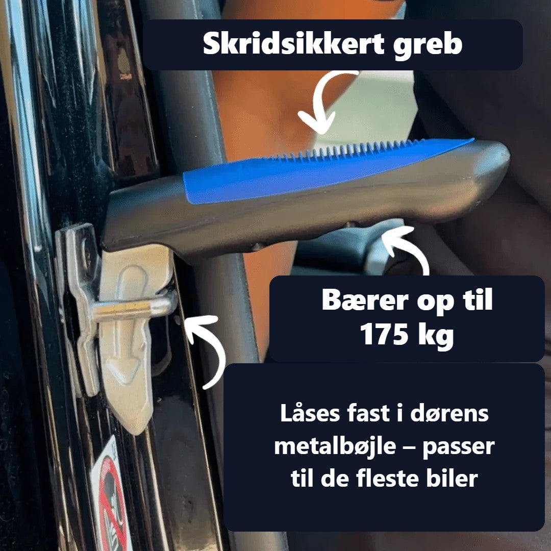 Skridsikkert greb, bærer op til 175 kg