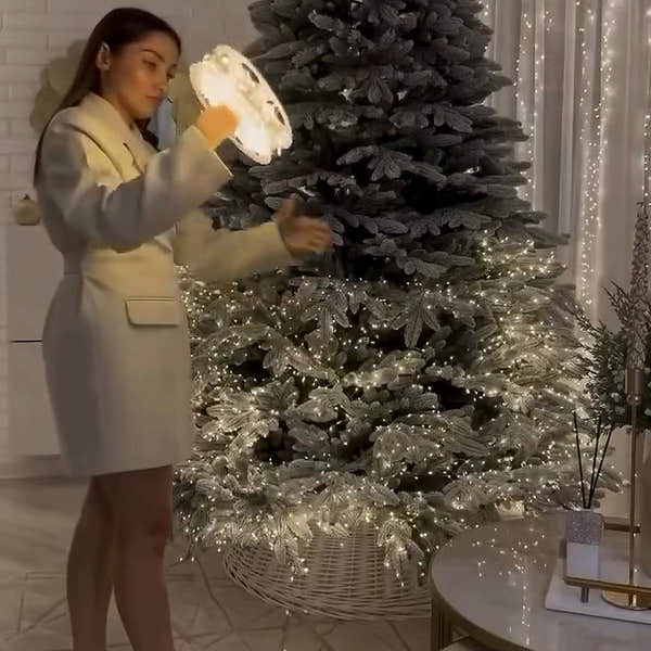 Lyspunkter mellom greinene